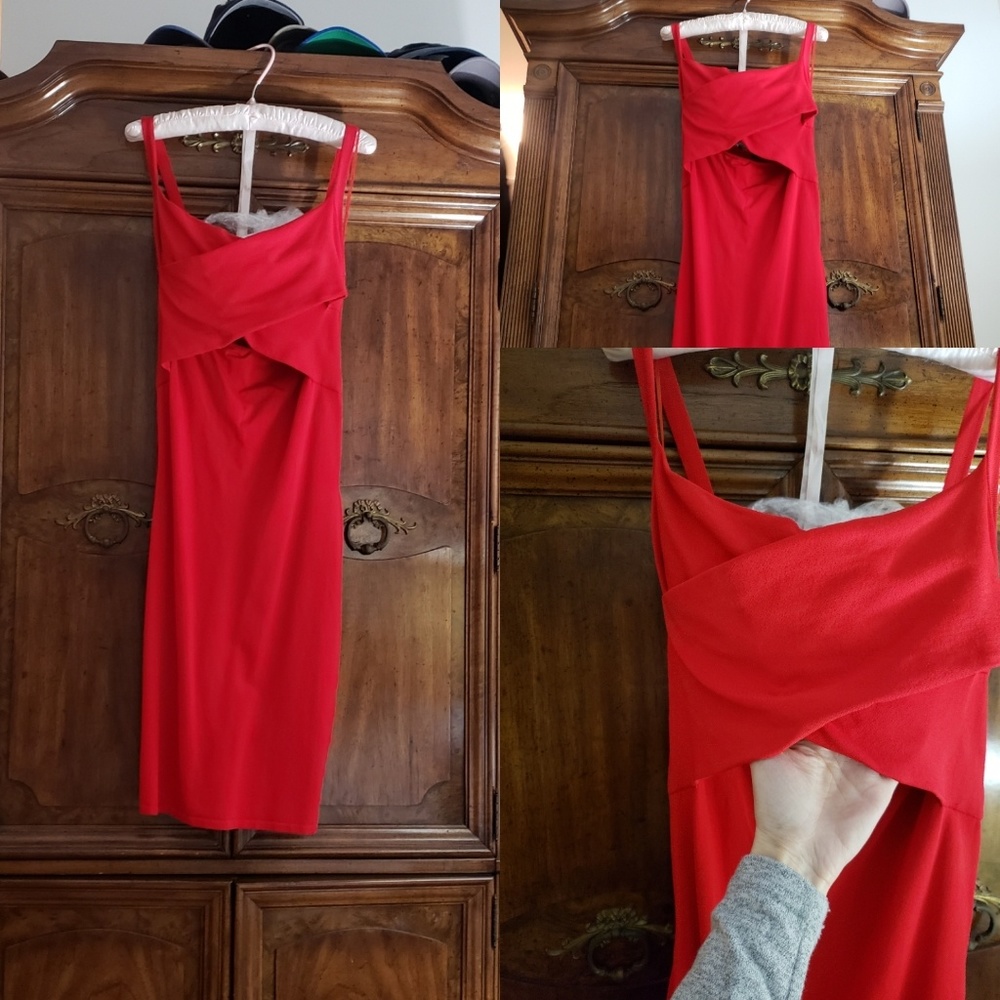 Ralph Lauren red vixen dress - size L